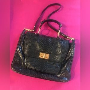 Rebecca Minkoff Black Leather Satchel